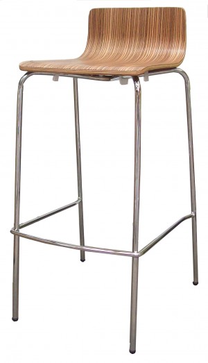 LILY BARSTOOL LOW TIMBER SEAT