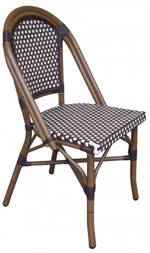 PARIS 1 Chair Brown & Cream